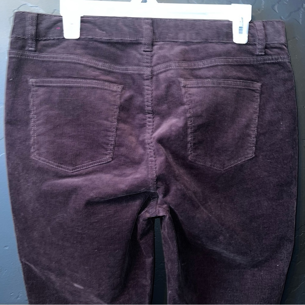 Talbots Heritage Petite Corduroy Pants in Chocolate Brown size:14 P STRAIGHT LEG - Picture 7 of 10